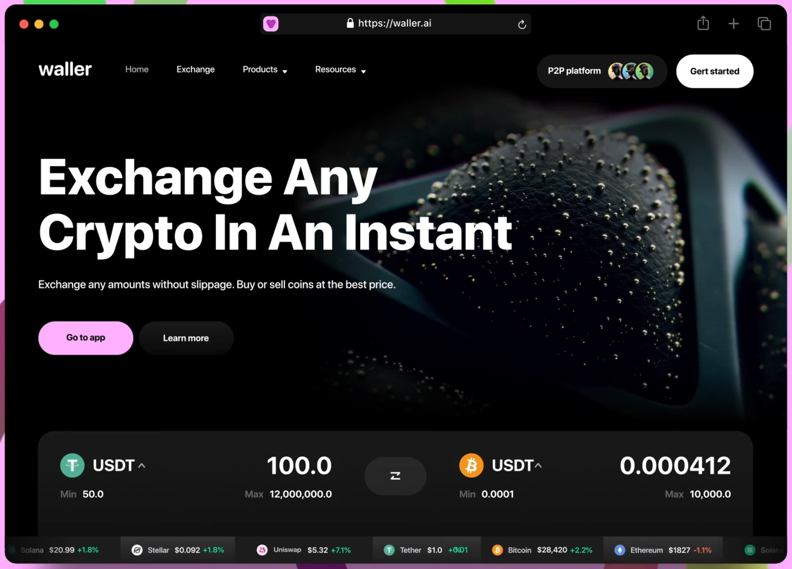 Crypto Exchange Platform