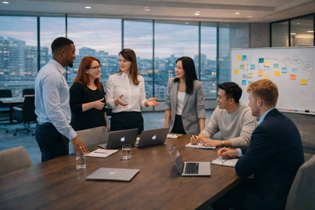 Net Clever Solutions service banner representing strategic digital solutions and cohesive brand development across industries