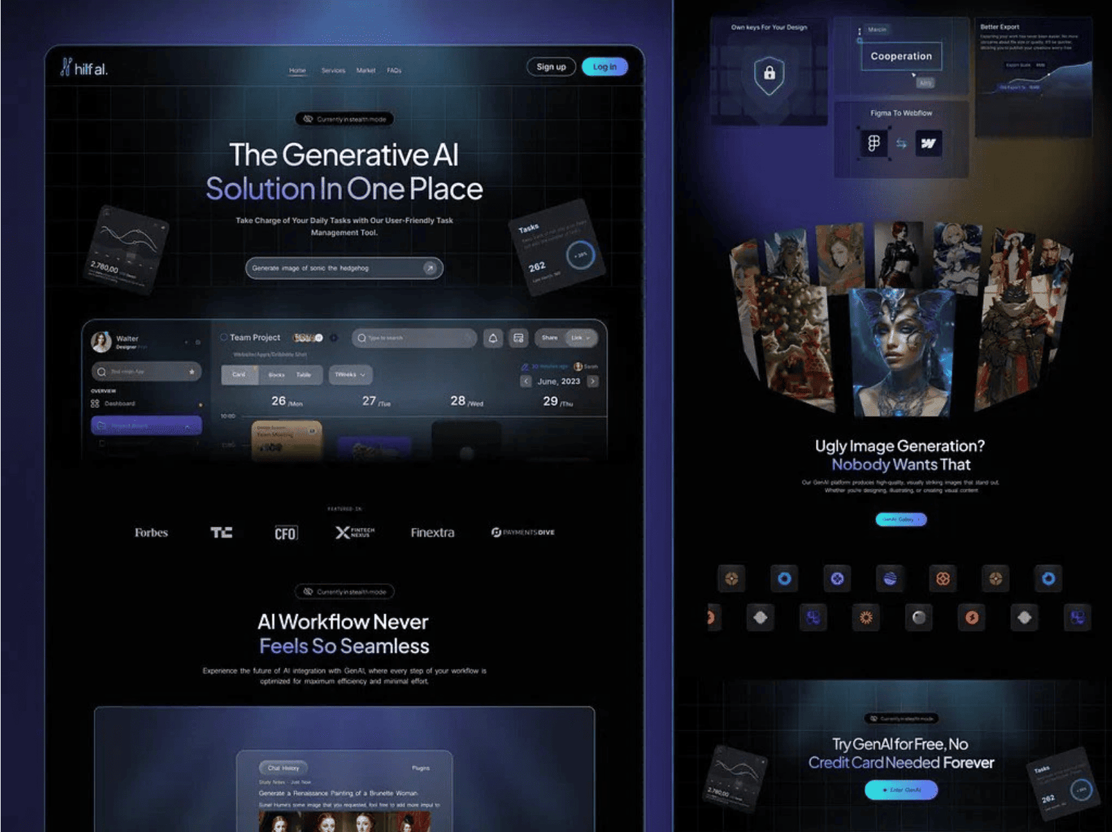 Net Clever Solutions Creative Digital Agency - Portfolio - AI Image Generator