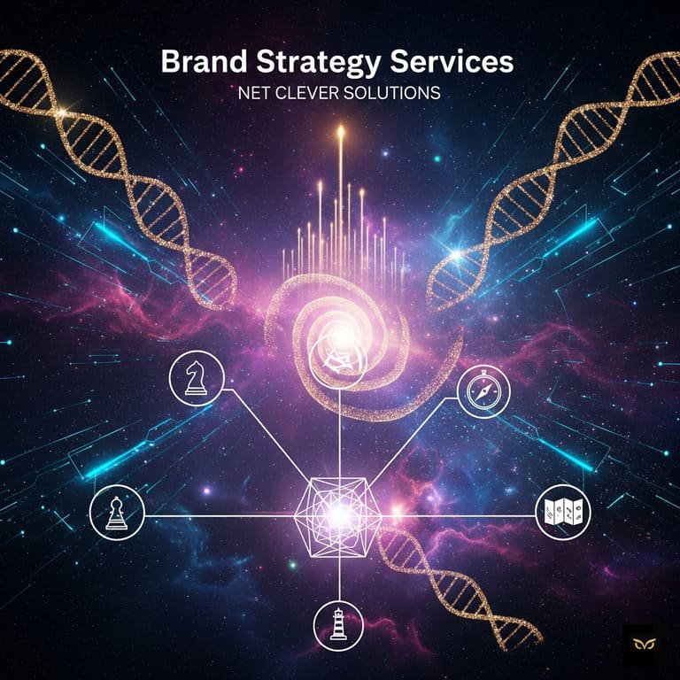 Brand strategy services focused on positioning, market differentiation, and long-term business clarity