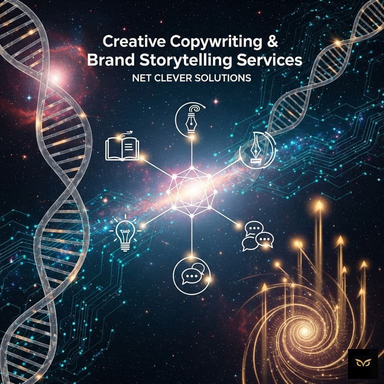 Creative copywriting and brand storytelling services designed to shape authentic brand narratives and meaningful audience connection