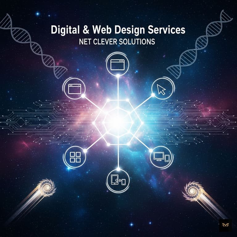 Digital and web design services focused on user experience, brand consistency, and high-performance online presence