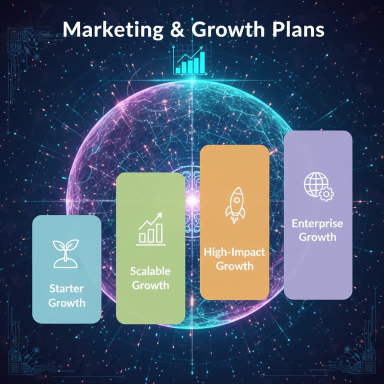 Data-driven marketing strategy planning to support lead generation and business growth