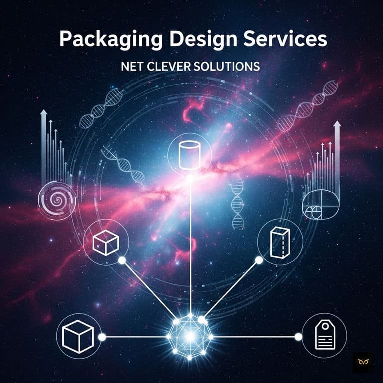 Packaging design services focused on brand differentiation, shelf impact, and cohesive product presentation