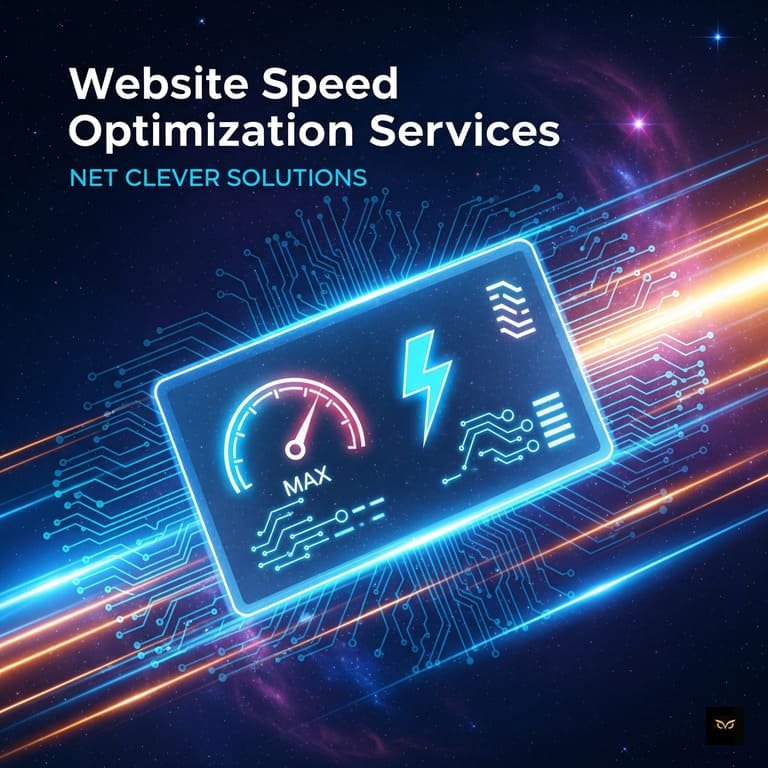 Website speed optimization services focused on performance enhancement, Core Web Vitals, and improved user experience